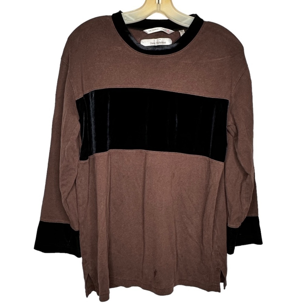 Victoria's Secret Top with Velvet Trim